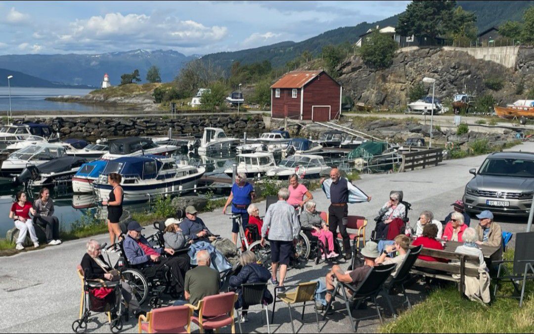 Flott dag på fjorden
