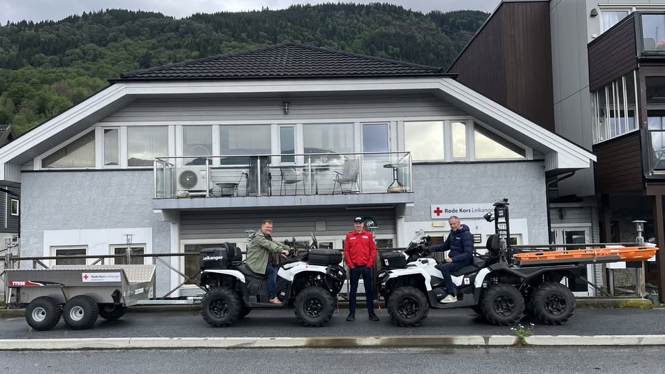 Ny 4-hjuling styrkjer beredskapen i Leikanger