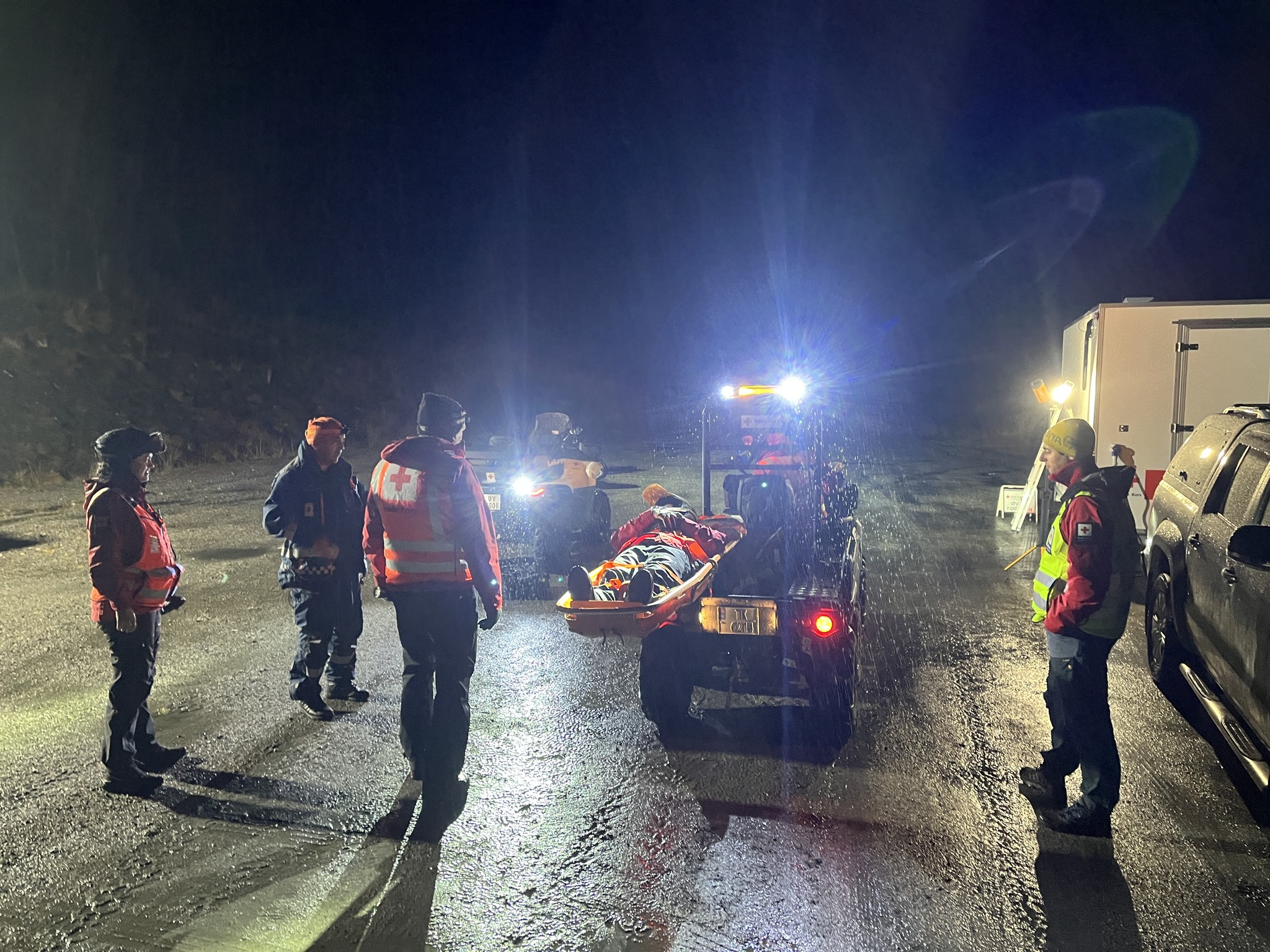 Øving på søk og redning i Huksdalen TEST